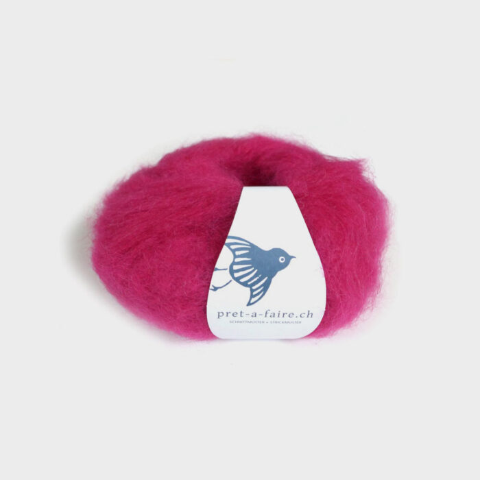 Mohairwolle Pink